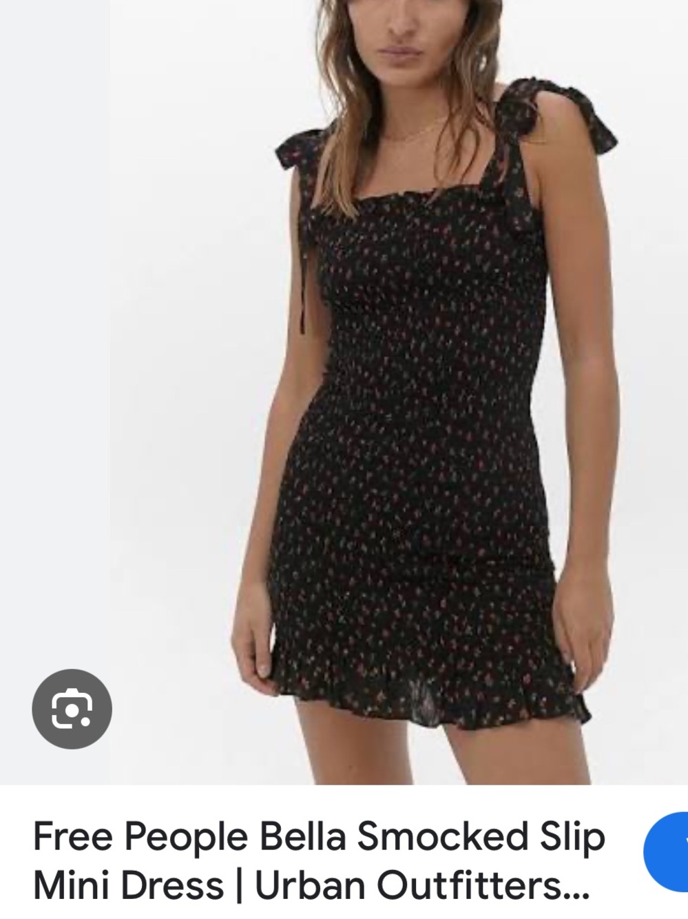 Free People Bella Cherry Print Dress